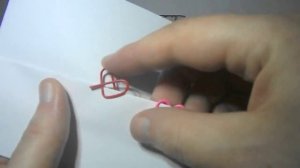 Как из скрепки сделать закладку для книги в виде сердечка своими руками