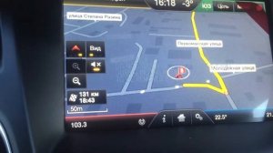 Работа навигатора sync 2 Ford focus 3 Restyle