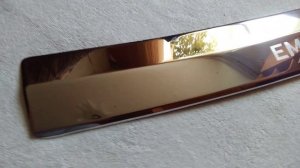 Накладка для защиты заднего бампера Geely Emgrand 7