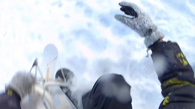 ШОК!!! РАЗБИЛСЯ НА СНЕГОХОДЕ смотреть онлайн