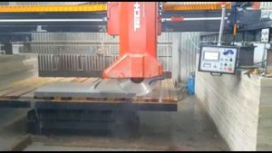 Мостовой распиловочный станок по камню HQHW-600 Tech-Nick