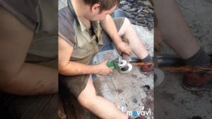 SRAN'CUSTOMгараж. Восстановление выхлопа на Бав Феникс при помощи подножных средств