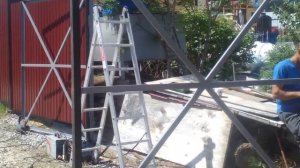 Заборы,ворота,калитки на винтовых многовитковых оцинкованных сваях!