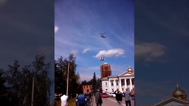 Колокольня Успенского собора достигла 71 метра в высоту!
