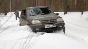 Тест Kumho Road Venture MT KL71 по снегу