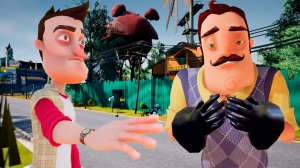 ШОУ ПРИВЕТ СОСЕД!ЭТО ШЕДЕВР!ИГРА HELLO NEIGHBOR 2 MOD KIT ПРОХОЖДЕНИЕ МОДА NEIGHBOR CURSED BASEMENT!