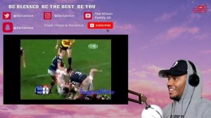 AMERICAN Reacts To Rugby Hits-Till I collapse | Dar The Traveler