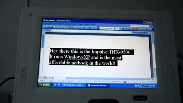 Impulse TNX-9500 in Action! - World's Most Affordable WinXP Netbook! смотреть онлайн