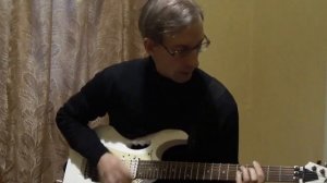 Песня "А ты опять сегодня не пришла" - на гитаре