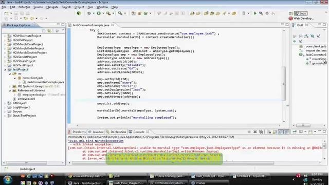 Java Struts | JAXB | Java API XML Bibding | Java Tutorial online training courses by H2Kinfosys