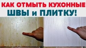 Жир на плитке смывается одним движением! Как легко отмыть межплиточные швы от грязи