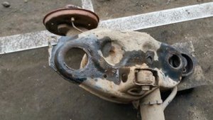 замена подушек задней балки фиат пунто