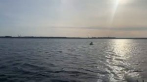 ПВХ байдарка под мотором 9.9