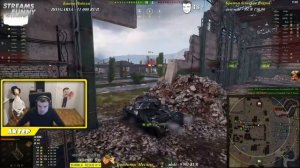 АКТЕР в WoT #405 | ПРОИГРАЛ ЧЕЛЛЕНДЖ НА 300К!