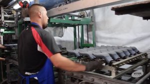 Виробництво рукавичок з латексним покриттям. Производство латексных перчаток в Украине