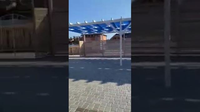 теневой навес из затеняющей сетки для котеджного поселка "Дикарь" https://dikar-zp.com/ от novatent смотреть онлайн