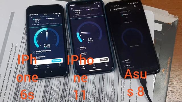 Какой интернет быстрее? Билайн или МТС? Тест скорости интернета разных операторов#shorts смотреть онлайн