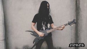 FORGOTTEN TOMB- DISHEARTENMENT GUITAR COVER BY ʇNOROKʇ black metal guitar cover