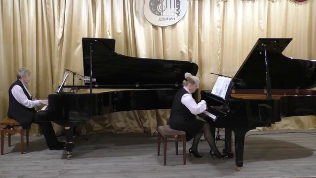 Дунаевский И. - Баркарола (дуэт, фортепиано)