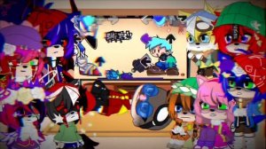 Sonic characters react to Pibby Sonic(REMAKE)