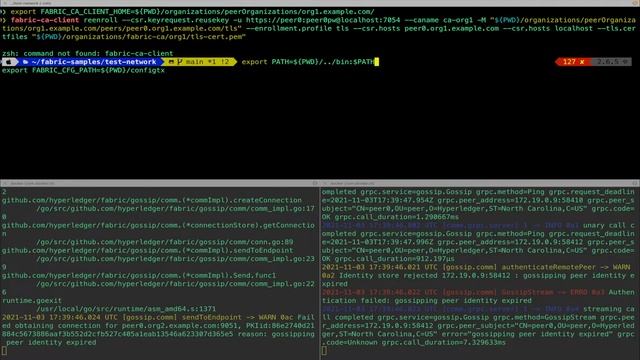 Peer Expired Certificates Renewal using Fabric CA | Hyperledger Fabric | Aditya Joshi смотреть онлайн