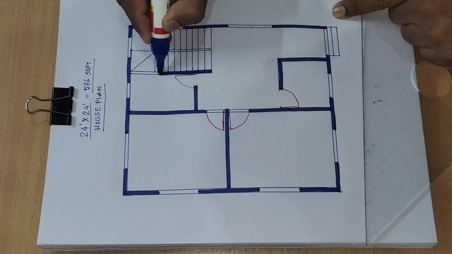 24 x 24 sqft house plan II 24 X 24 GHAR KA NAKSHA II 24 X 24 HOUSE DESIGN смотреть онлайн