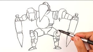 Как нарисовать Дрель Мен Титан