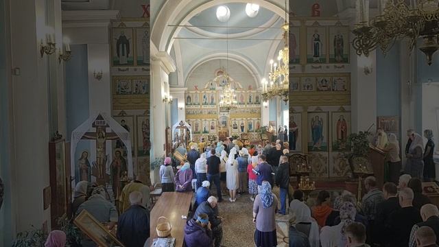 Молебен перед началом учебного года 2023 г. смотреть онлайн