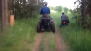 Самодельный квадроцикл с двигателем ваз 2109