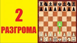 ШАХ и МАТ после е2-е4. Школа шахмат d4-d5.