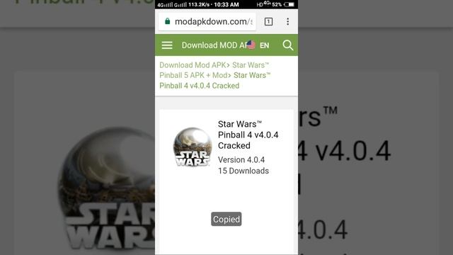 How to download star wars pinball 5(mod)