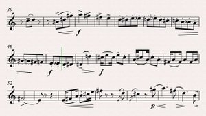 Дебюсси К. "Маленький негритёнок" видео-минусовка и ноты для саксофона-альта, темп 100