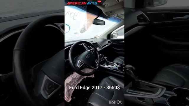 Авто из США Ford Edge 2017 всего 3650$! Все видео на канале. Купить автомобиль из Америки 066355560