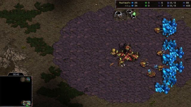 1v1 Bo3 tQ Low Rank Showmatch #15: A-Bug (Z) vs Fakefin (Z) смотреть онлайн