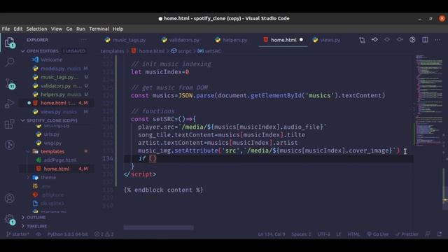 Django Project - Build A Spotify Clone Using Django | Django JavaScript Tailwind смотреть онлайн
