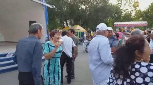 Танцы в Парке 4. г. Костанай. 28. 07. 2019г .