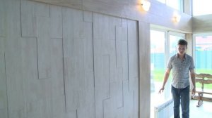 Красивый дворик в японском стиле с баней