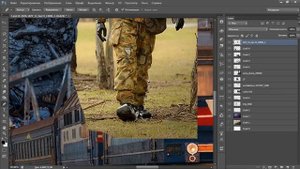 Заброшенный город | SPEED-ART (Photoshop)