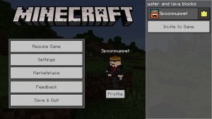 HOW TO GET WATER AND LAVA BLOCKS IN MINECRAFT BEDROCK EDITION