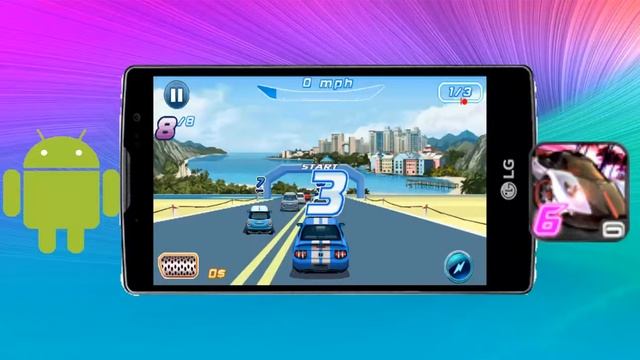 Asphalt 6 Android (Java) смотреть онлайн