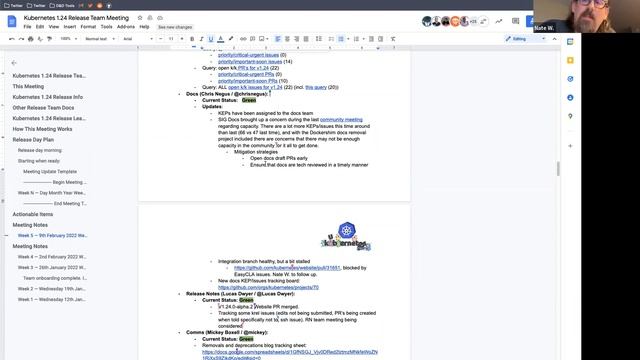 Kubernetes Release Team Meeting смотреть онлайн