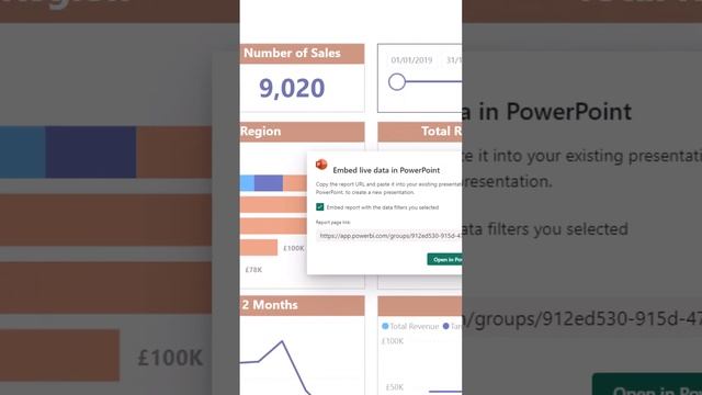 Export LIVE Power BI Report to PowerPoint (Power BI Tips)