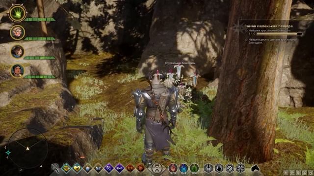 Dragon Age: Inquisition - секретный квест с камнем | Скрытая пещера с сундуком | Easter Eggs