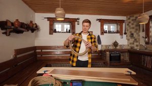 Подвесной стеллаж из ламината | DIY | Своими руками