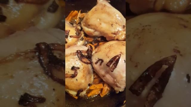 Плов с куриными бедрышками