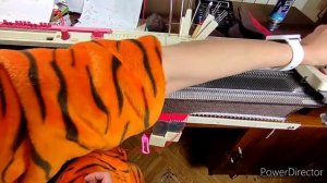 Носки поперечным вязанием на любой вязальной машине