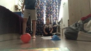 Кто докатит мячик челлендж