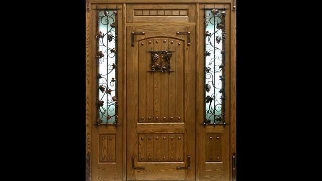 Очень красивые и оригинальные двери из дерева смотреть онлайн