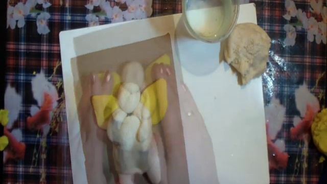 Лепим с ребенком ангела из соленого теста смотреть онлайн