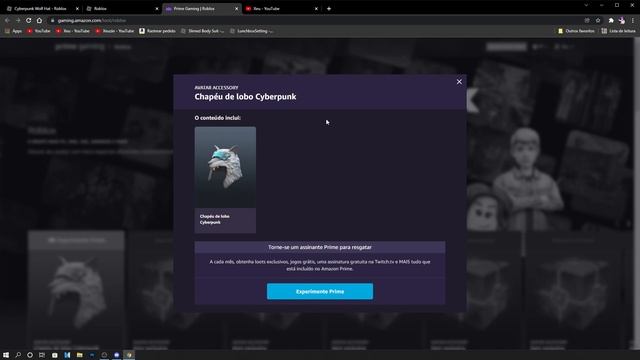 COMO PEGAR O CYBERPUNK WOLF HAR NO ROBLOX смотреть онлайн